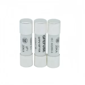 Fuse link 10X38 1000V 1A-32A Solar Fuses