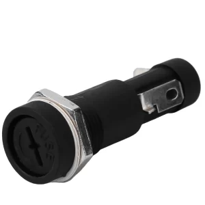 Panel Mount Fuse Holder,6X30 15A 250V Fuses