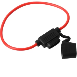 Standard Waterproof Fuse Holder and 1A-40A 32V Automotive Blade Fuse