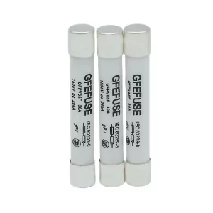 Photovoltaic fuse 10x85 10A-32A 1500V Solar Fuses