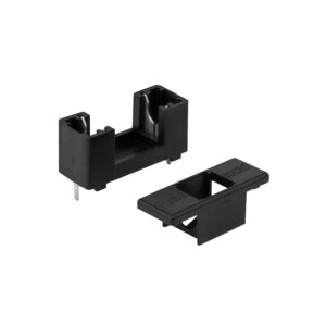 Pcb mount fuse holder and glass-ceramic fuse tubes